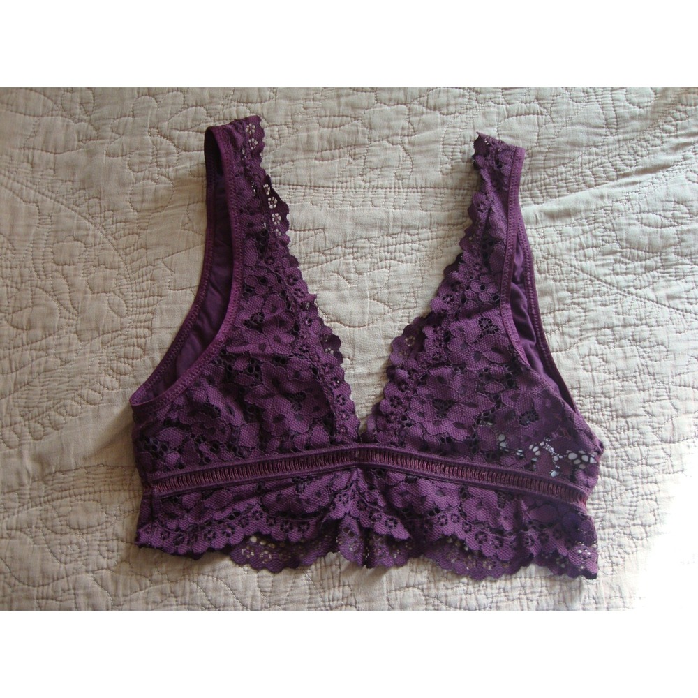 Victoria's Secret, Body By Victoria, Lace Purple Bralette, Size S